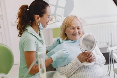 elderly dental care senior