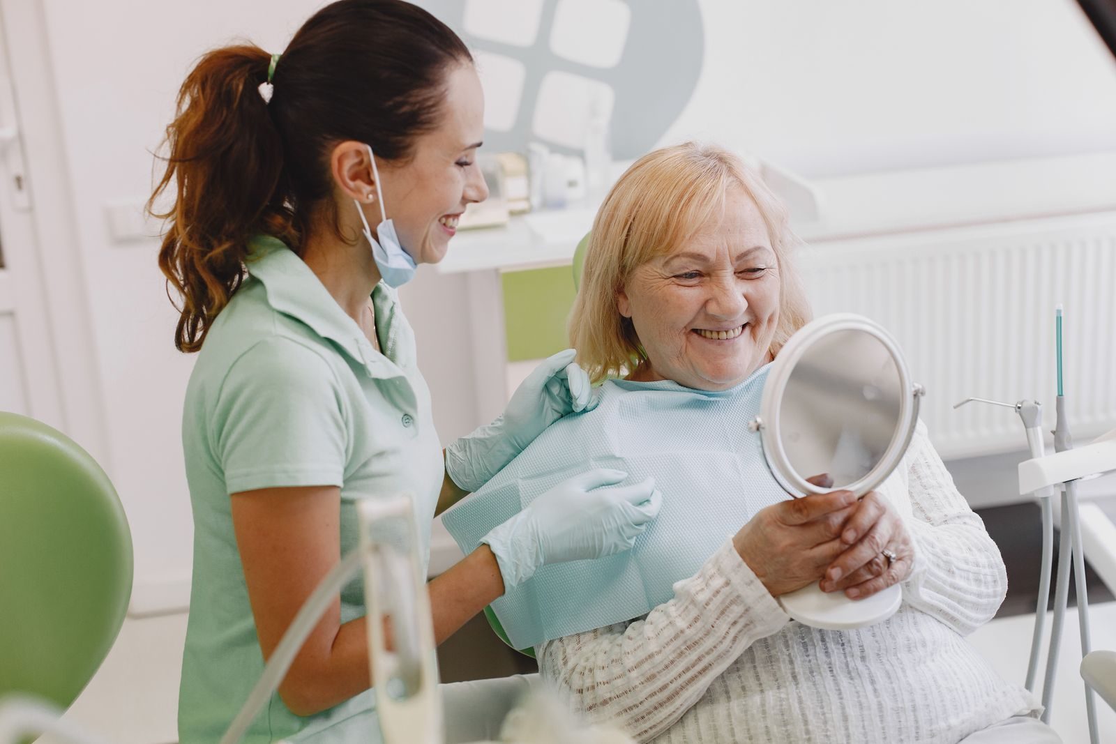 elderly dental care senior