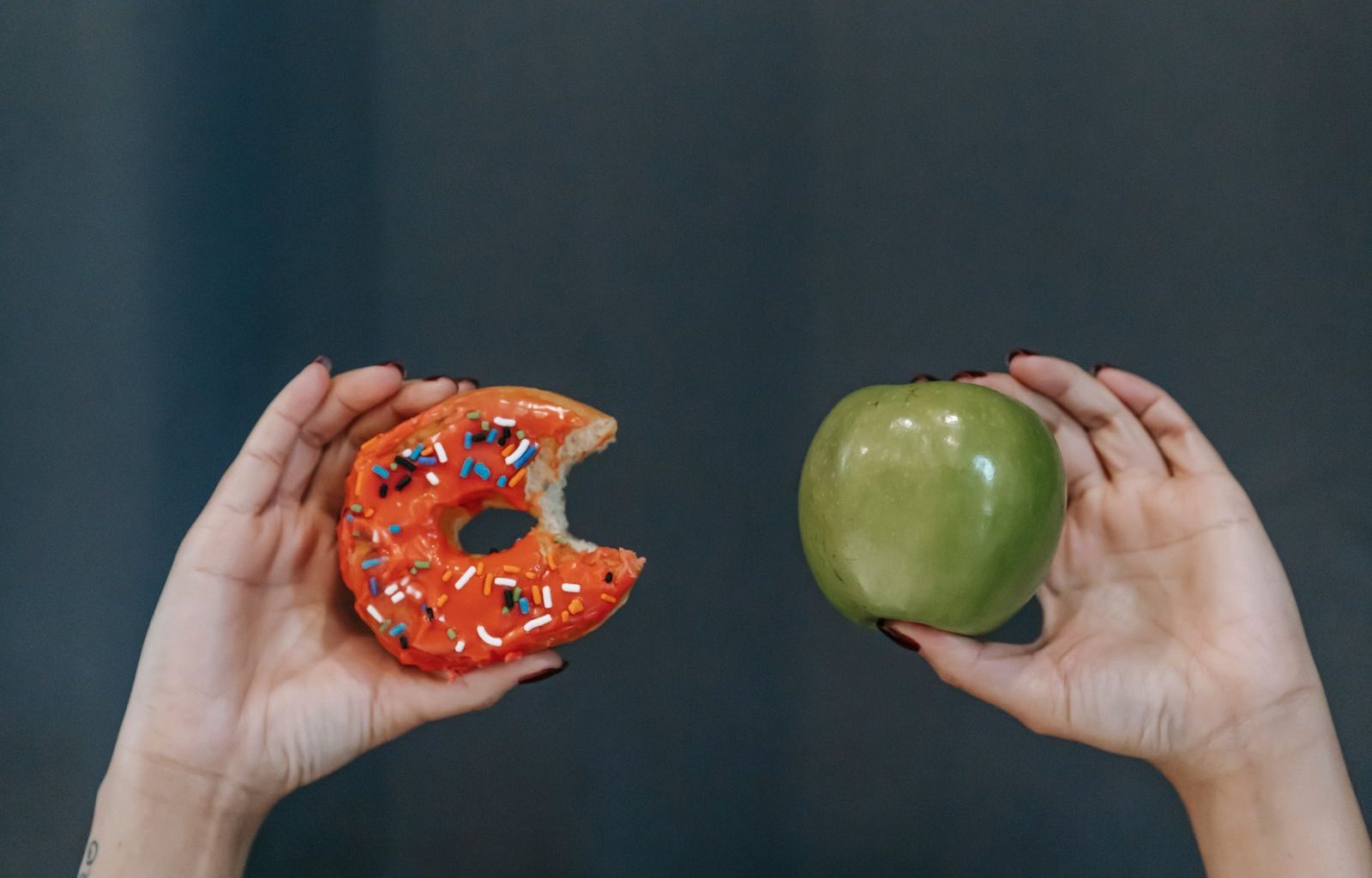 healthy vs diseased gums